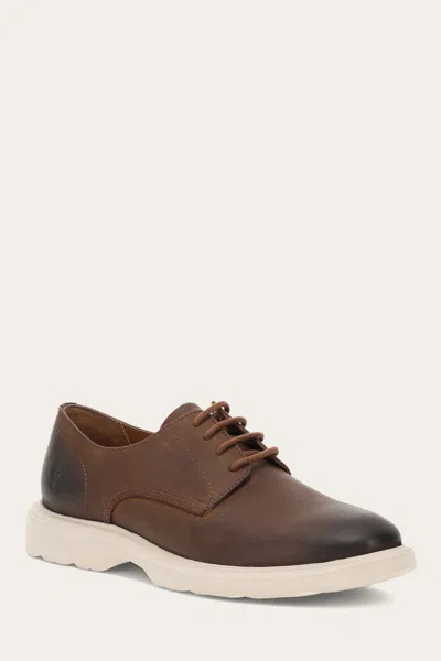 The Frye Company Frye Connor Oxfords In Chocolate