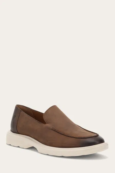 The Frye Company Frye Connor Venetian Loafers In Chocolate