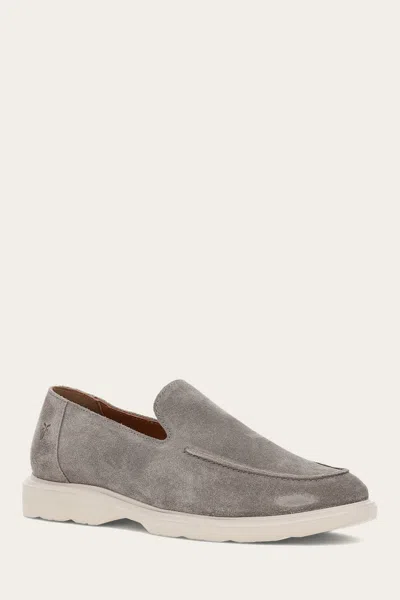 The Frye Company Frye Connor Venetian Loafers In Steel
