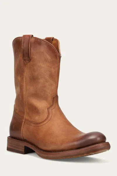 The Frye Company Frye Duke Roper Boots In Tobacco