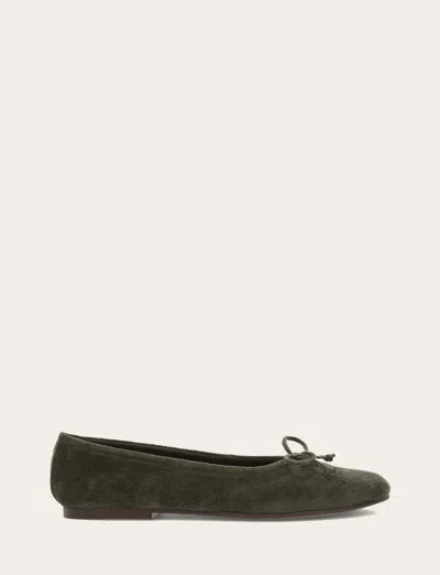 The Frye Company Frye Emma Ballet Flats In Green