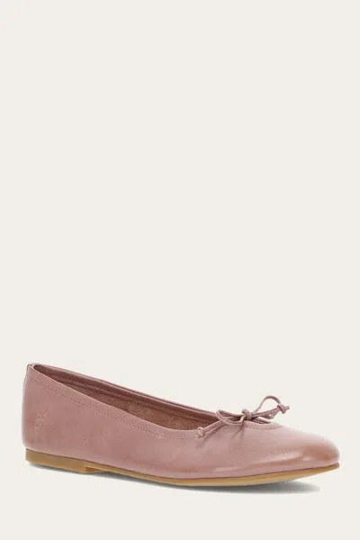 The Frye Company Frye Emma Ballet Flats In Woodrose