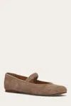 The Frye Company Frye Emma Elastic Mary Jane Flats In Brown