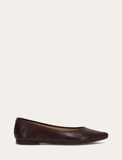 The Frye Company Frye Heather Ballet Flats In Brown