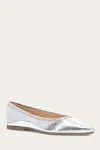 The Frye Company Frye Heather Ballet Flats In Silver