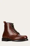 The Frye Company Frye Hudson Workboot Plain Toe In Mahogany