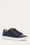 The Frye Company Frye Ivy Canvas Low Lace Sneaker In Navy