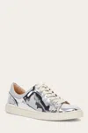 The Frye Company Frye Ivy Low Lace Sneaker In Silver