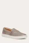 The Frye Company Frye Ivy Slip On Sneaker In Pewter