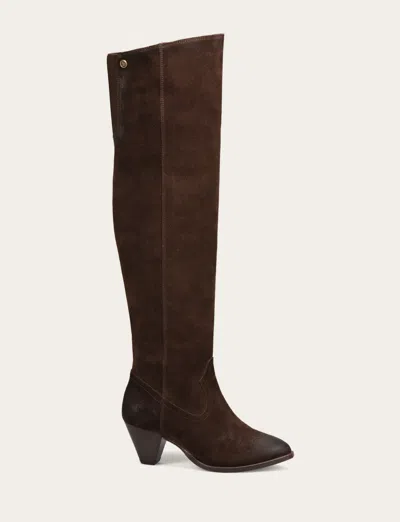 The Frye Company Frye June Over The Knee Boots In Brown