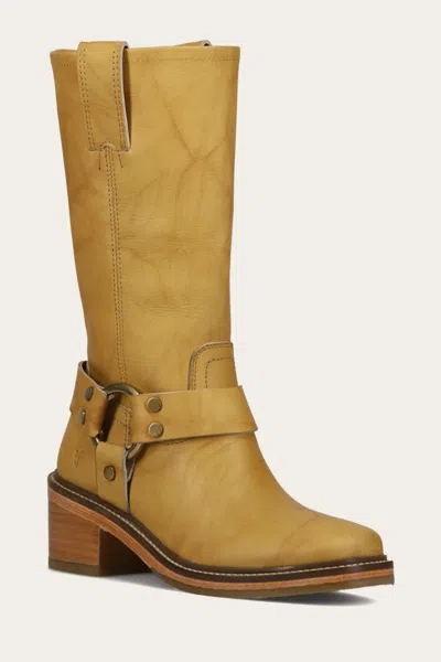 The Frye Company Frye Kate Harness Boots In Banana