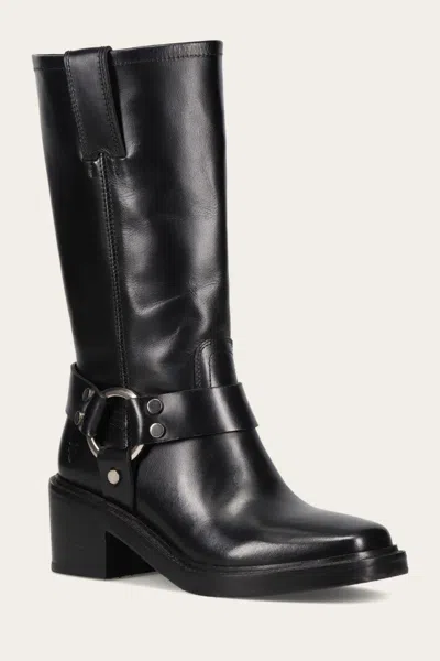 The Frye Company Frye Kate Harness Boots In Black