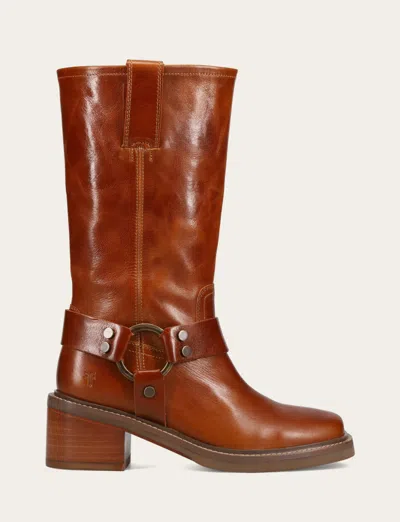 The Frye Company Frye Kate Harness Boots In Brown