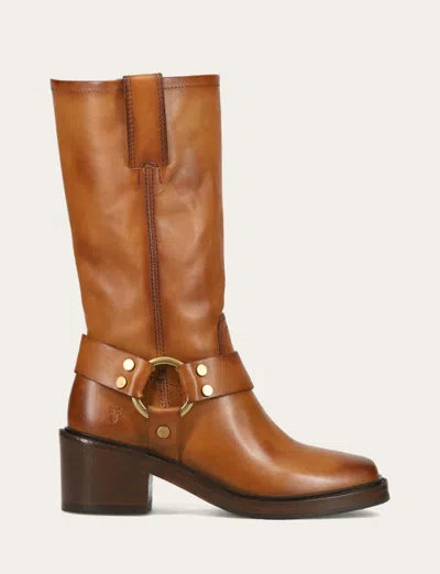 The Frye Company Frye Kate Harness Boots In Brown
