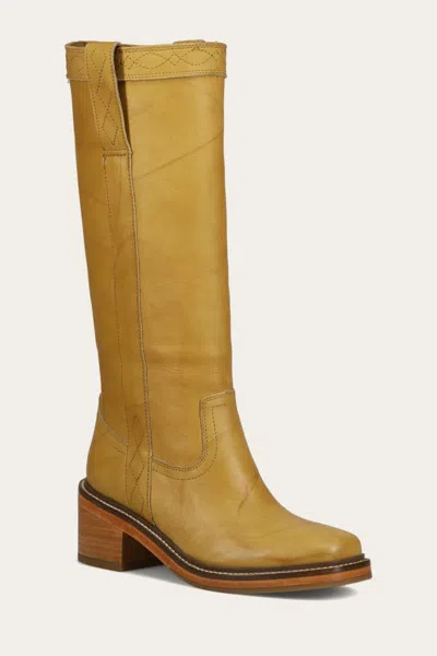 The Frye Company Frye Kate Pull On Tall Boots In Banana