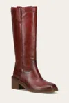 The Frye Company Frye Kate Pull On Tall Boots In Burgundy