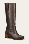 The Frye Company Frye Kate Pull On Tall Boots In Metallic Stone