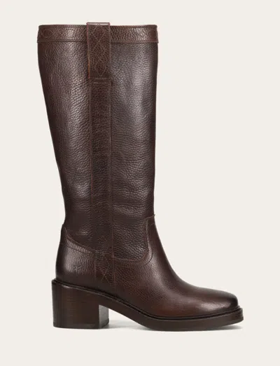 The Frye Company Frye Kate Pull On Wide Calf Boots In Brown