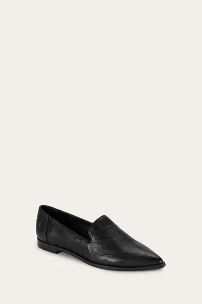 The Frye Company Frye Kenzie Venetian Flats In Black