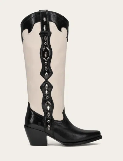 The Frye Company Frye Laila Tall Rhinestone Boots In Multi