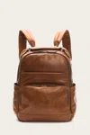 The Frye Company Frye Logan Backpack In Cognac