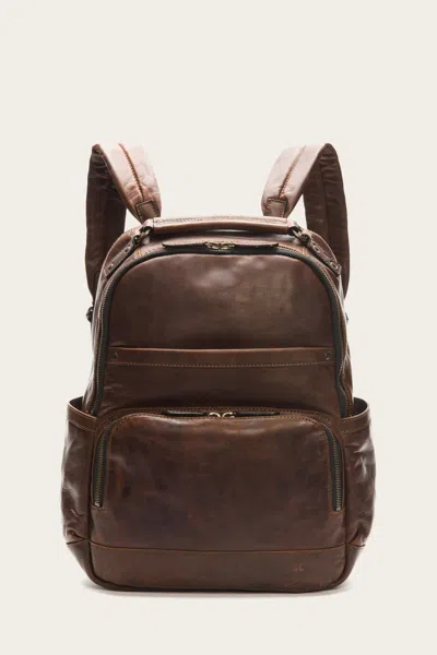The Frye Company Frye Logan Backpack In Dark Brown