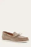 The Frye Company Frye Mason One Eye Tie Loafers In Mushroom