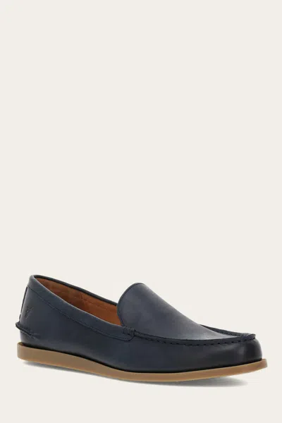 The Frye Company Frye Mason Slip On Loafers In Indigo