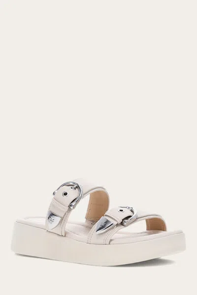 The Frye Company Frye Maya Buckle Sandal Sandals In Ivory