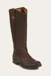 The Frye Company Frye Melissa Double Sole Button Lug Tall Boots In Brown