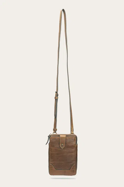 The Frye Company Frye Melissa Phone Crossbody In Cognac