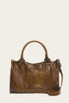 The Frye Company Frye Melissa Satchel In Cognac