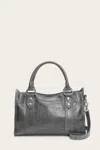 The Frye Company Frye Melissa Satchel In Dark Brown