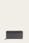 The Frye Company Frye Melissa Zip Wallet In Carbon