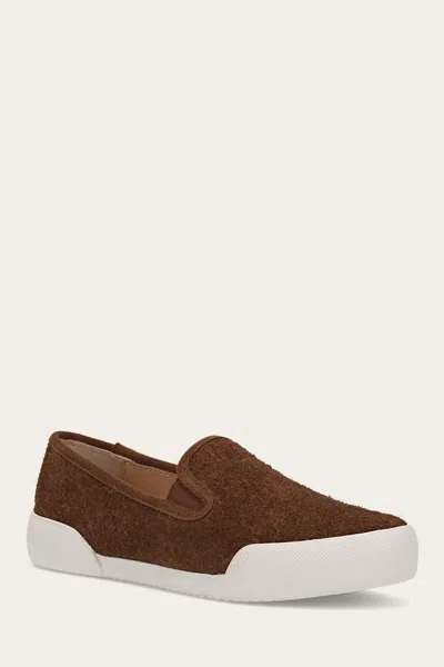 The Frye Company Frye Mia Slip On Sneaker In Coco Tan