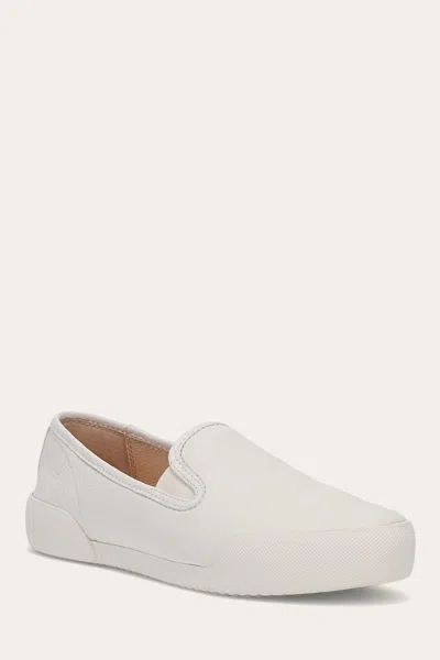 The Frye Company Frye Mia Slip On Sneaker In White