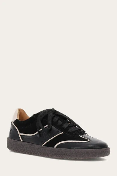 The Frye Company Frye Milly Low Lace Sneaker In Black