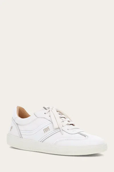The Frye Company Frye Milly Low Lace Sneaker In White