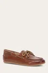 The Frye Company Frye Naya Boat Shoe Sneaker In Cinnamon
