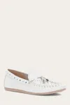 The Frye Company Frye Naya Stud Moc Loafers In White