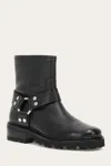 The Frye Company Frye Olivia Harness Short Booties In Black