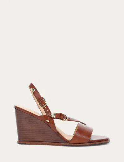 The Frye Company Frye Rachel Buckle Sandal Sandals In Brown