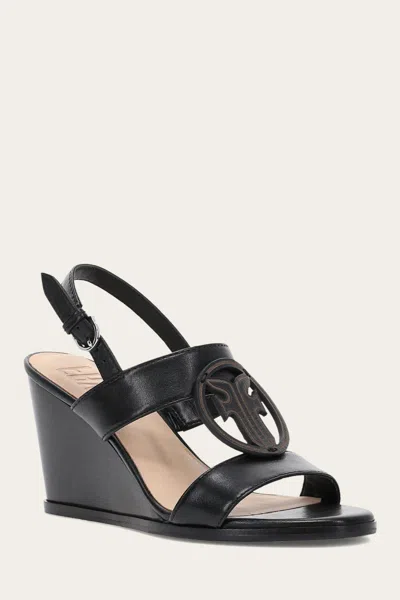 The Frye Company Frye Rachel Logo Sandal Sandals In Black