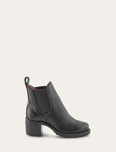 The Frye Company Frye Sabrina Chelsea Booties In Black