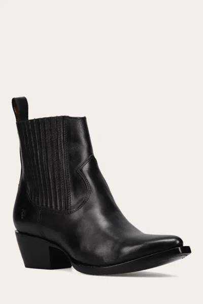 The Frye Company Frye Sacha Chelsea Boots In Black