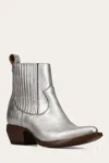 The Frye Company Frye Sacha Chelsea Boots In Silver