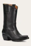 The Frye Company Frye Sacha Mid Pull On Western Boots In Black