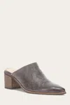 The Frye Company Frye Sadie Mule In Steel