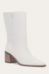 The Frye Company Frye Sadie Softy Mid Boots In Ivory