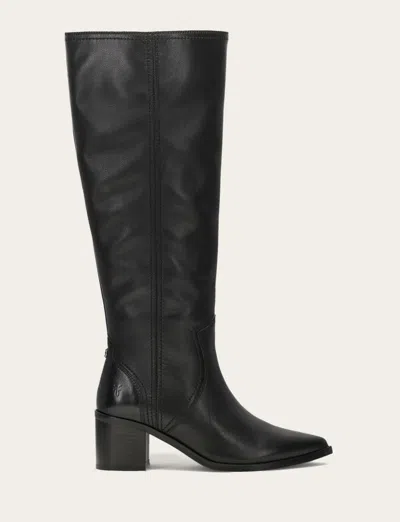 The Frye Company Frye Sadie Softy Tall Wide Calf Boots In Black